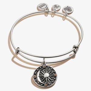 NWT, Alex and Ani Silver Cosmic Balance II Bracelet